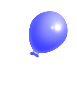 Purple baloon