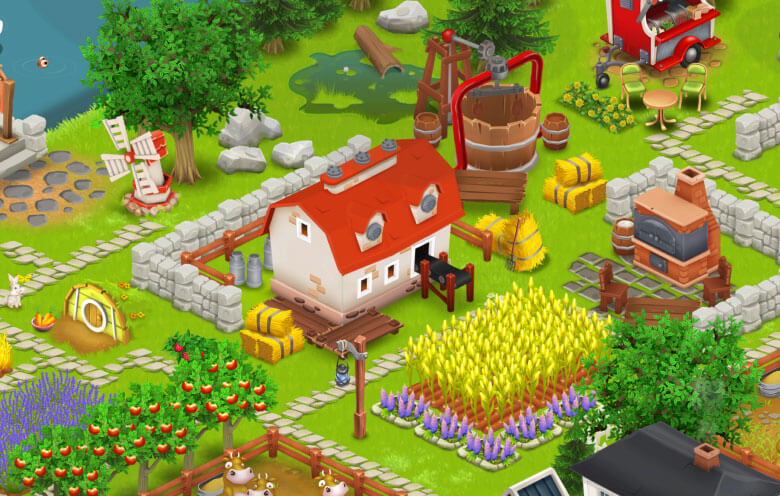 Hay day  Jogos de fazenda, Jogos, Fazenda