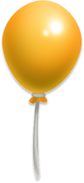 yellow baloon